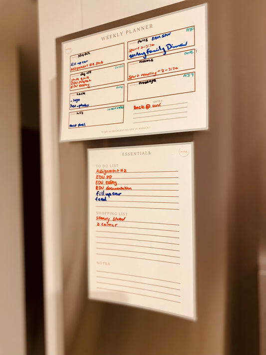 Essentials List - Fridge Magnet